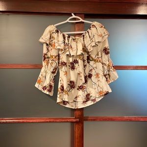 Off the shoulder Blouse